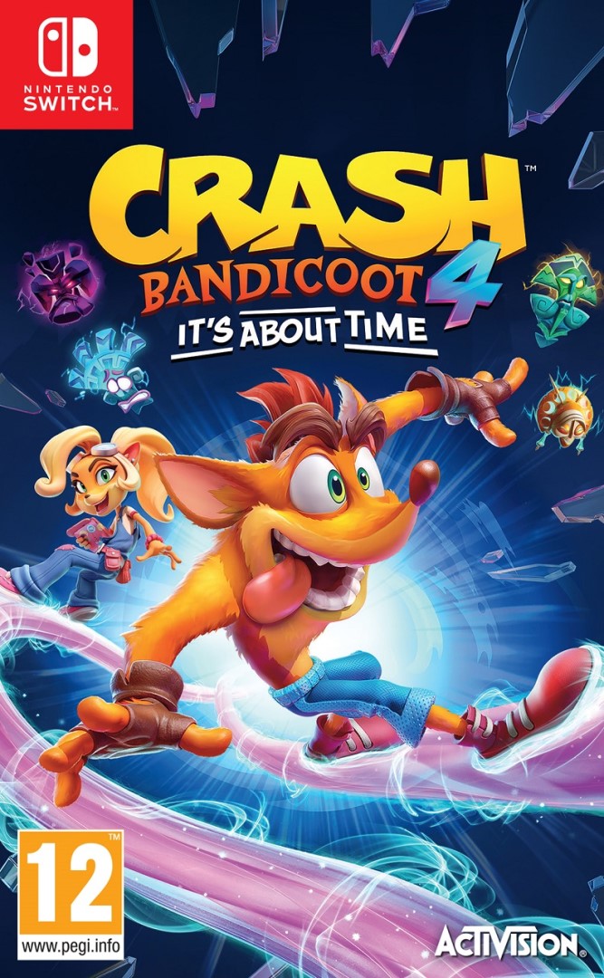 Crash Bandicoot 4: Itâs About Time - Nintendo Switch Nintendo Switch Spil - Geekd.dk
