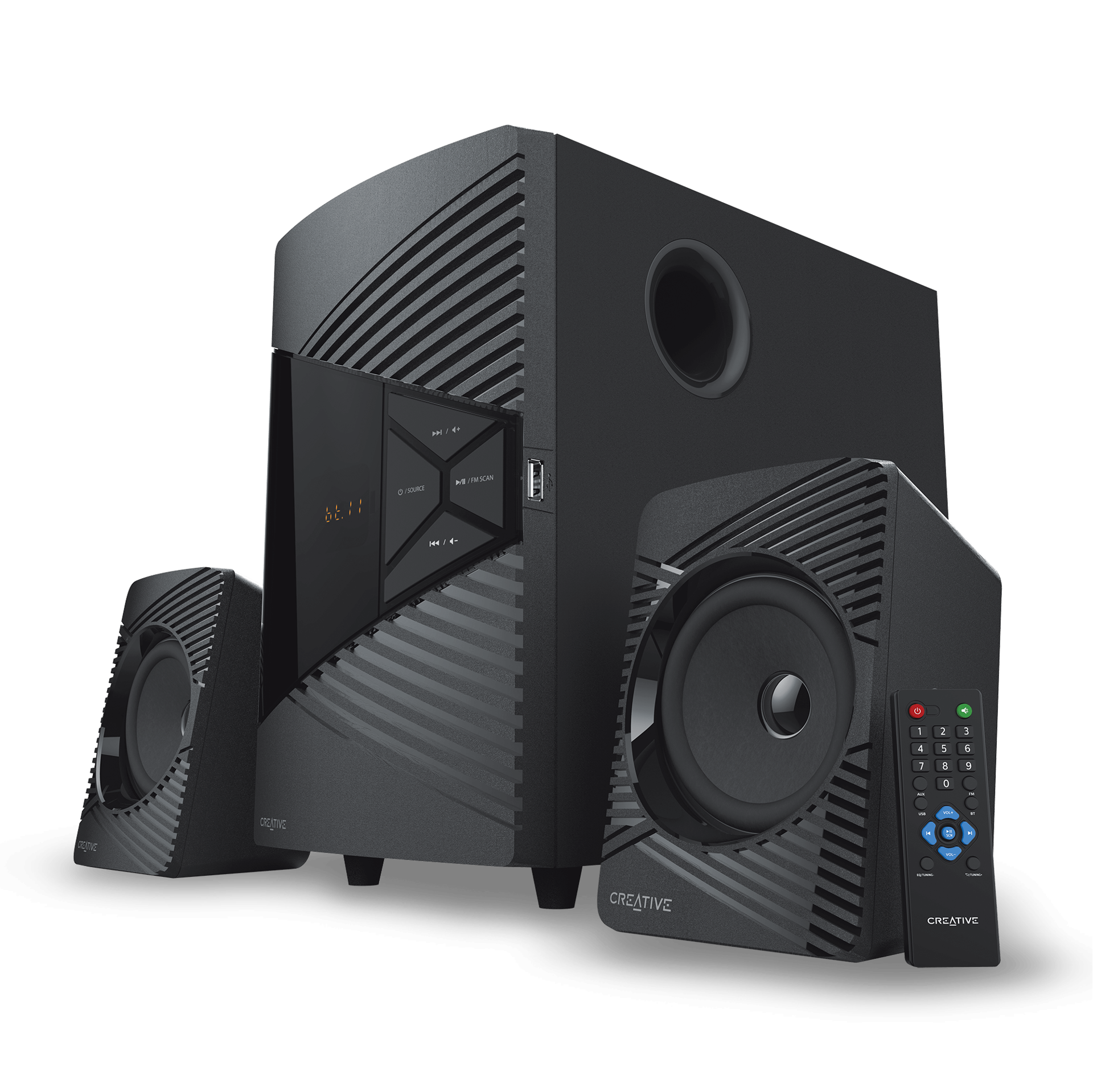 Creative - E2500 2.1 Bluetooth Sound System Højttaler - Geekd.dk