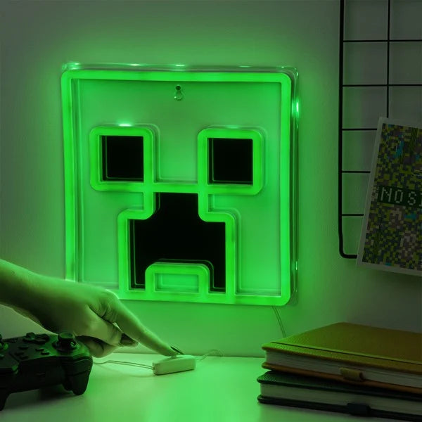 Creeper Væg Led Neon Light Lampe - Geekd.dk