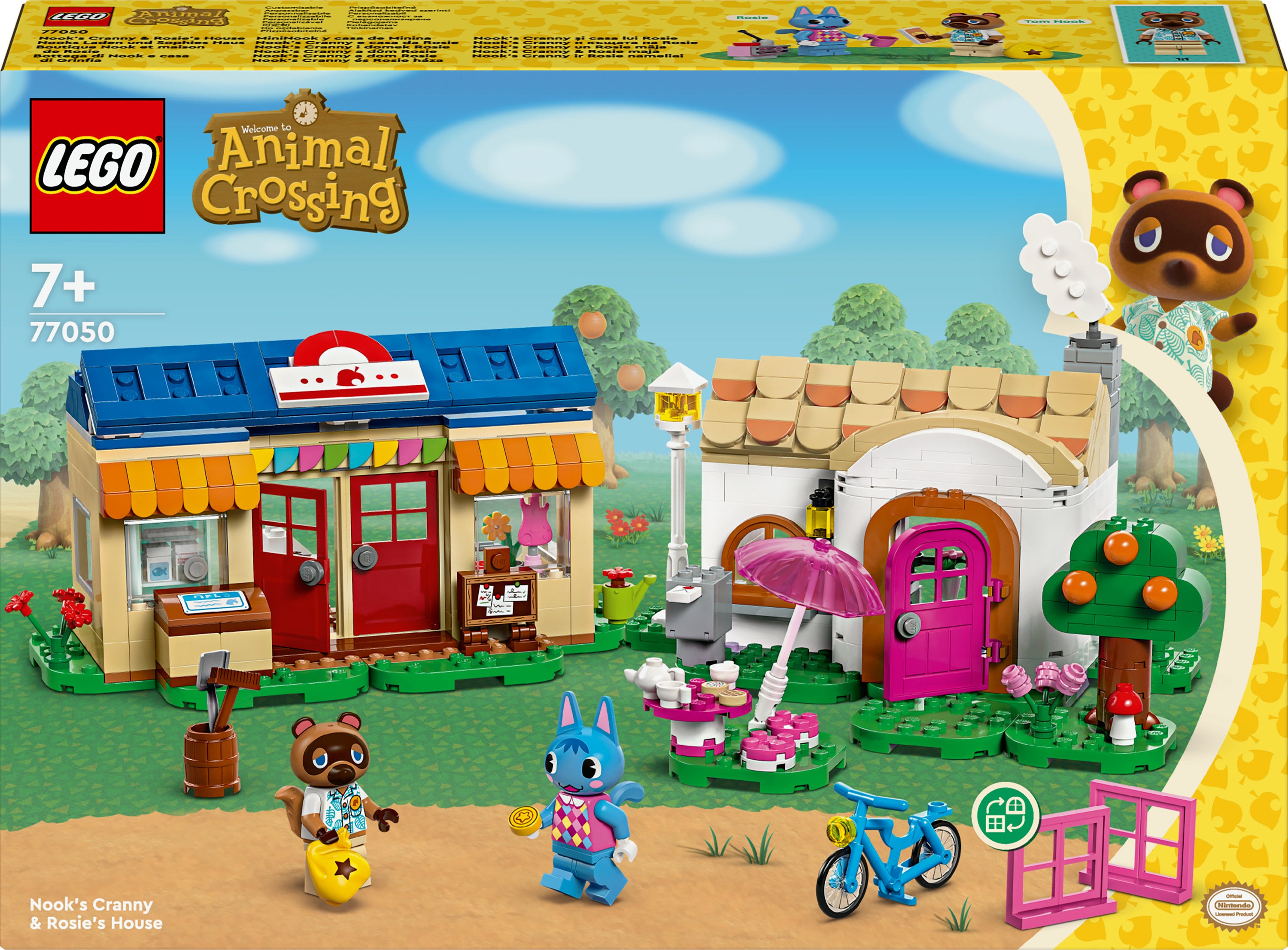 Lego Animal Crossing - Nook's Cranny & Rosie's Hus (77050) - Geekd.dk
