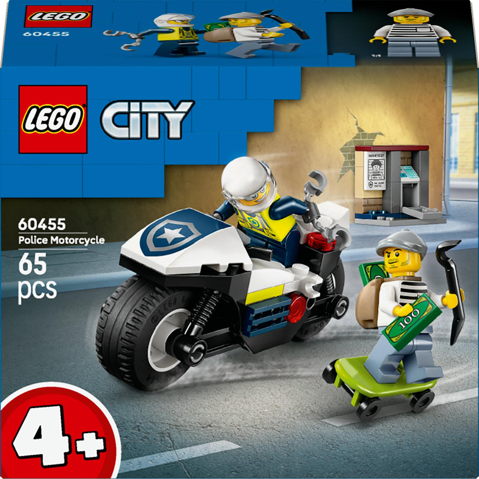 Lego 60455 City Police Motorcycle Chase - Geekd.dk