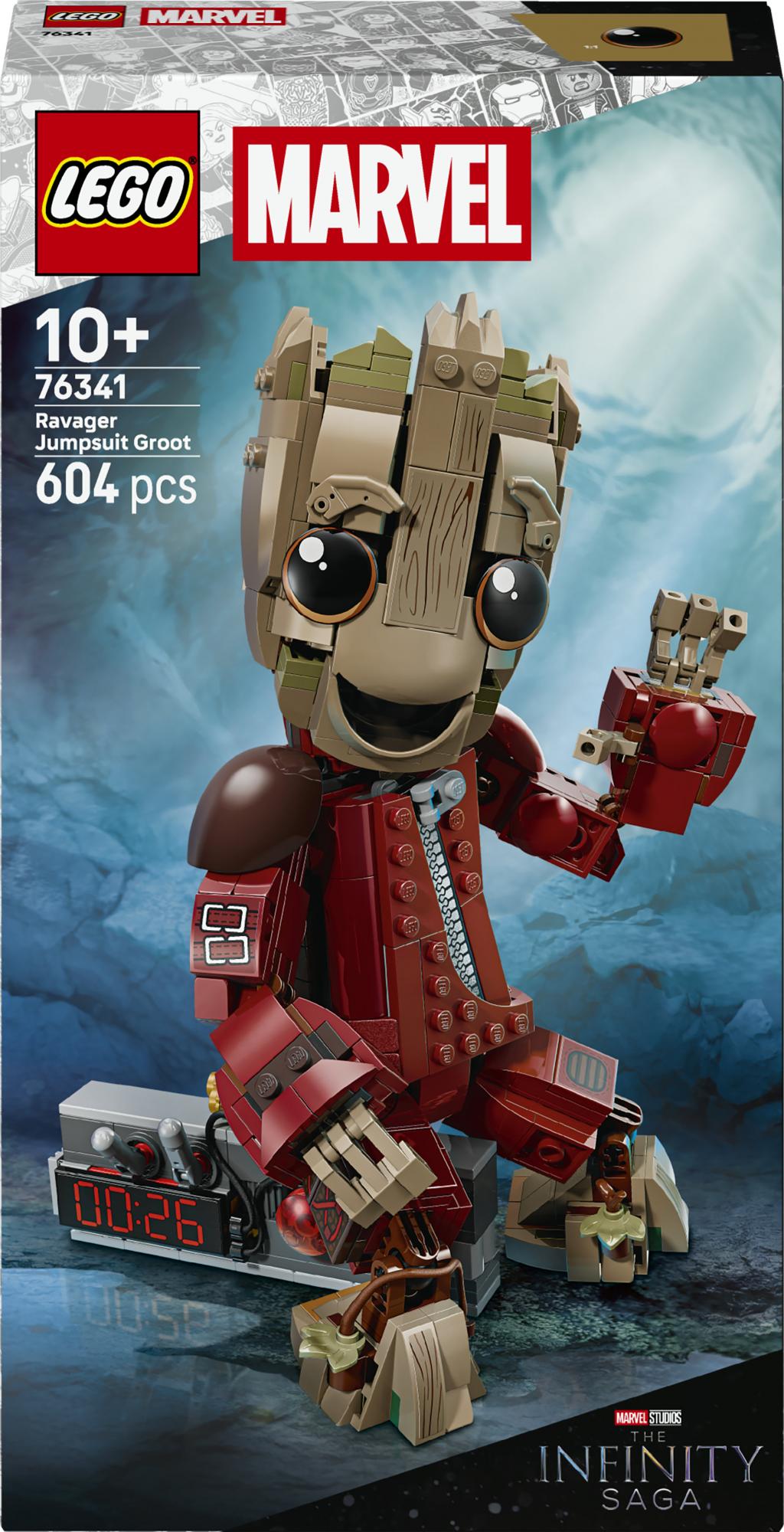 Legoâ® Marvel - Groot I Ravager-dragt - Geekd.dk
