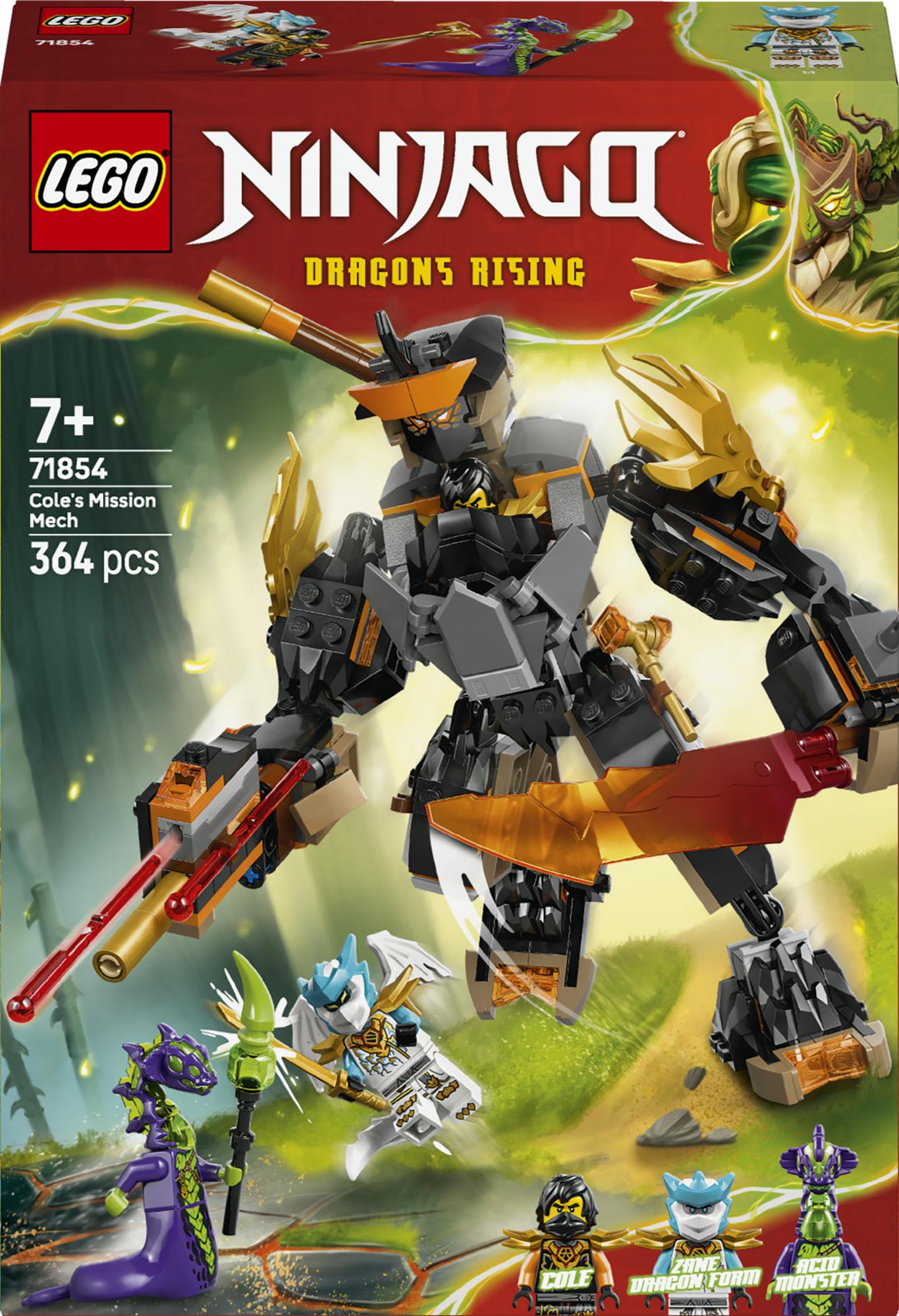 Lego Ninjago Coles Mission Mech Og Drage Zane - Geekd.dk