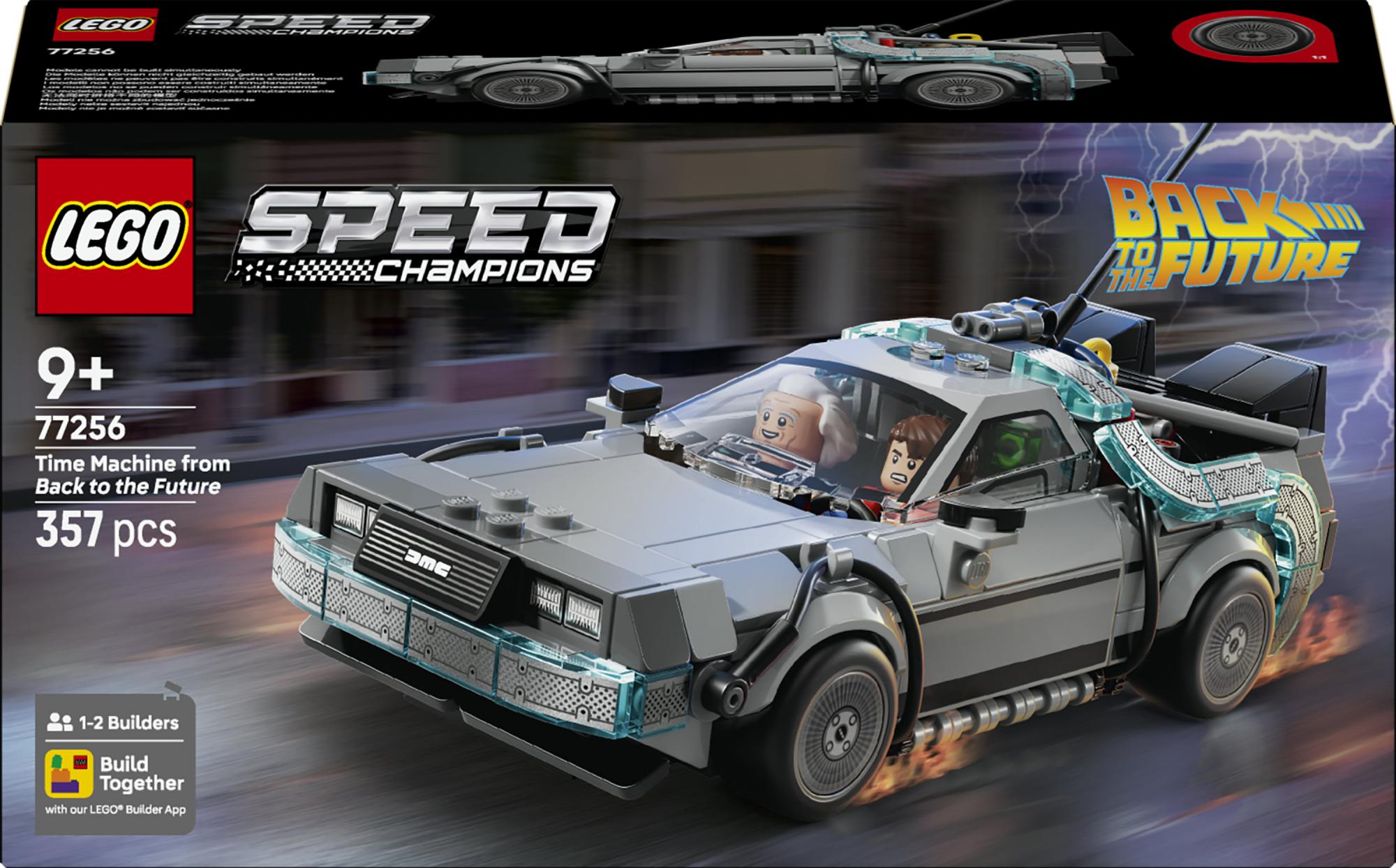 Lego - Speed Champions - Time Machine From Back To The Future (77256) - Geekd.dk