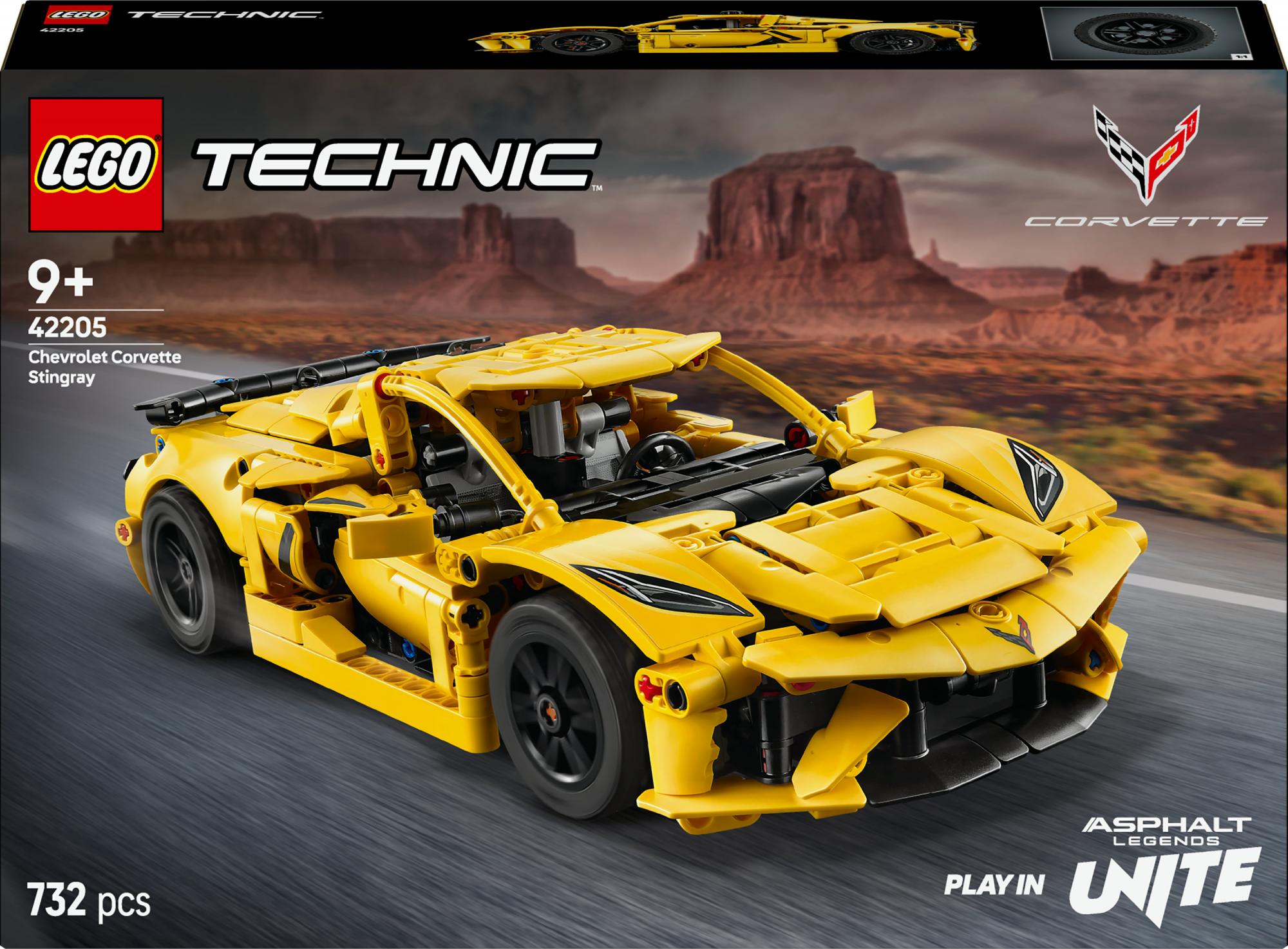 Lego 42205 Technic Corvette Stingrey - Geekd.dk