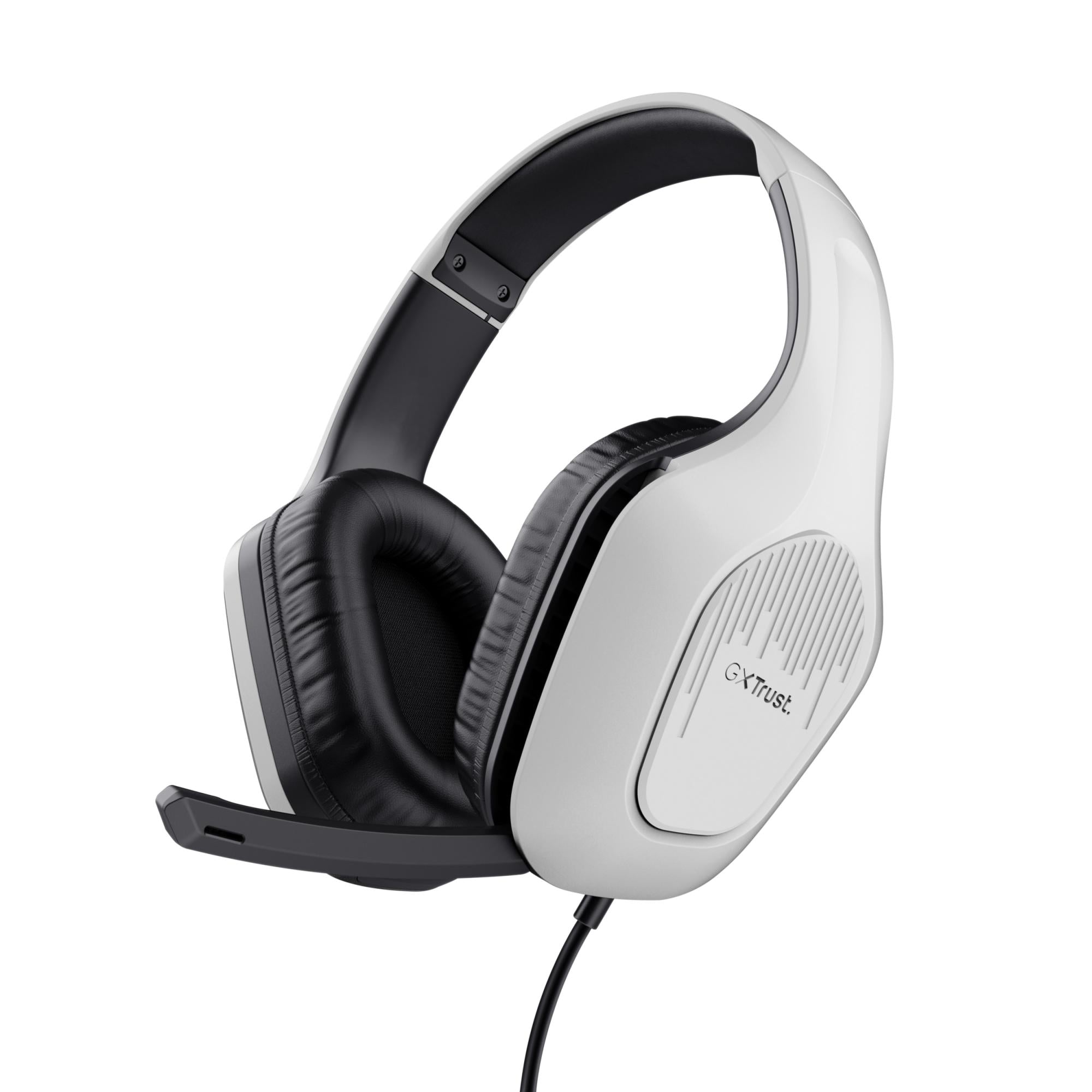 Trust Gxt415w Zirox Headset - Hvid - Geekd.dk