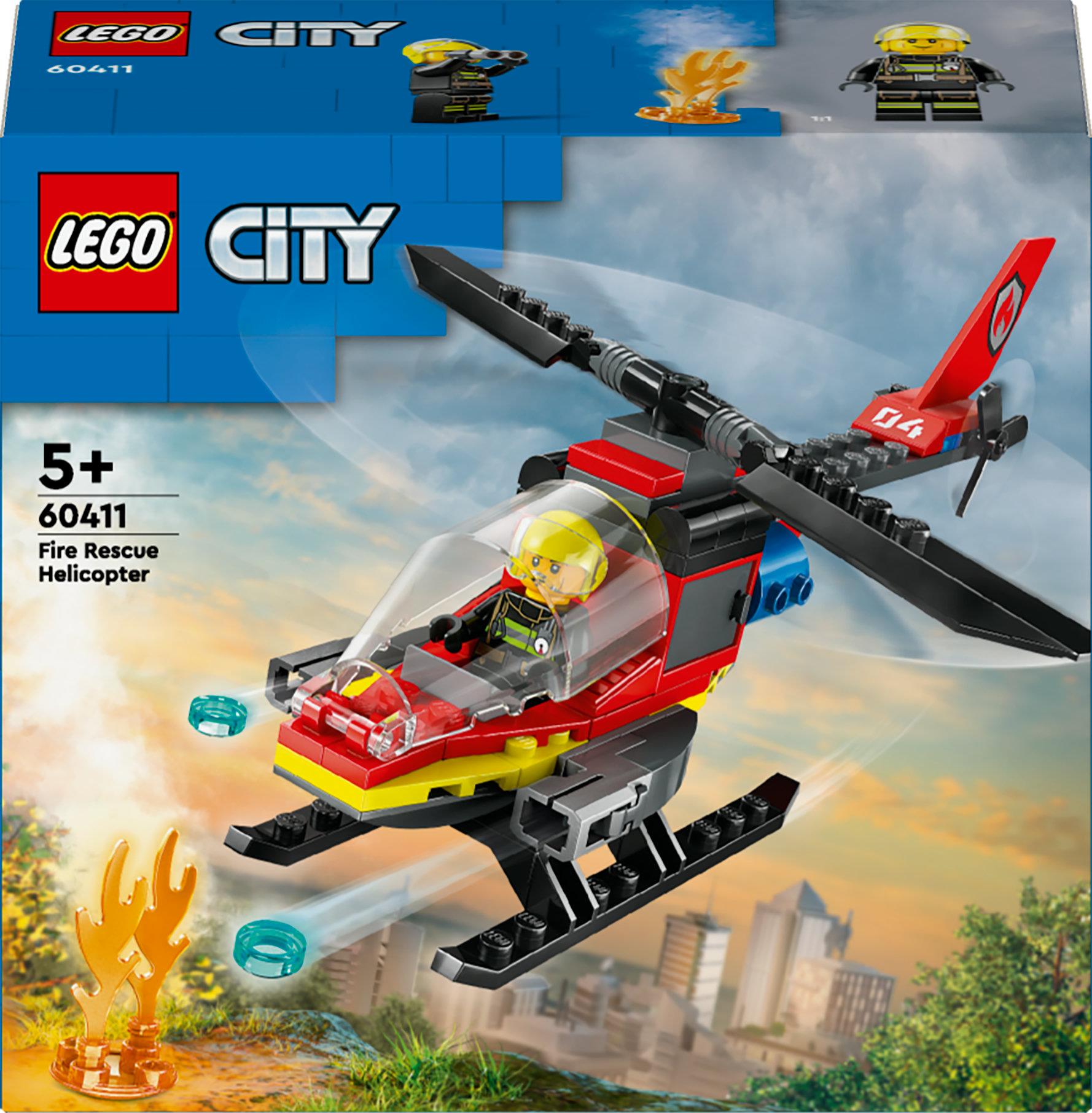 Lego 60411 City Fire Helicopter - Geekd.dk