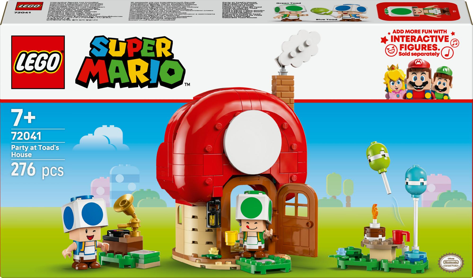 Lego - Super Mario - Party At Toad's House (72041) - Geekd.dk
