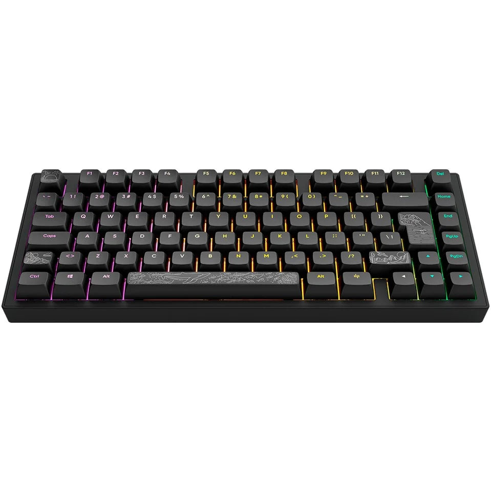 Dark Project - Nostra Sort 81 Rgb Tastatur - Geekd.dk