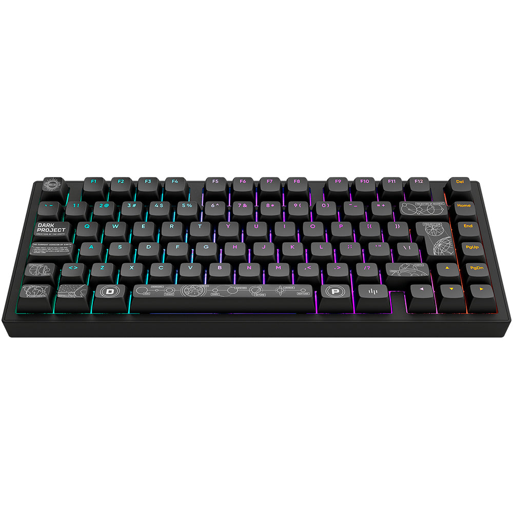 Dark Project - Nova Sort 81 Rgb Tastatur - Geekd.dk