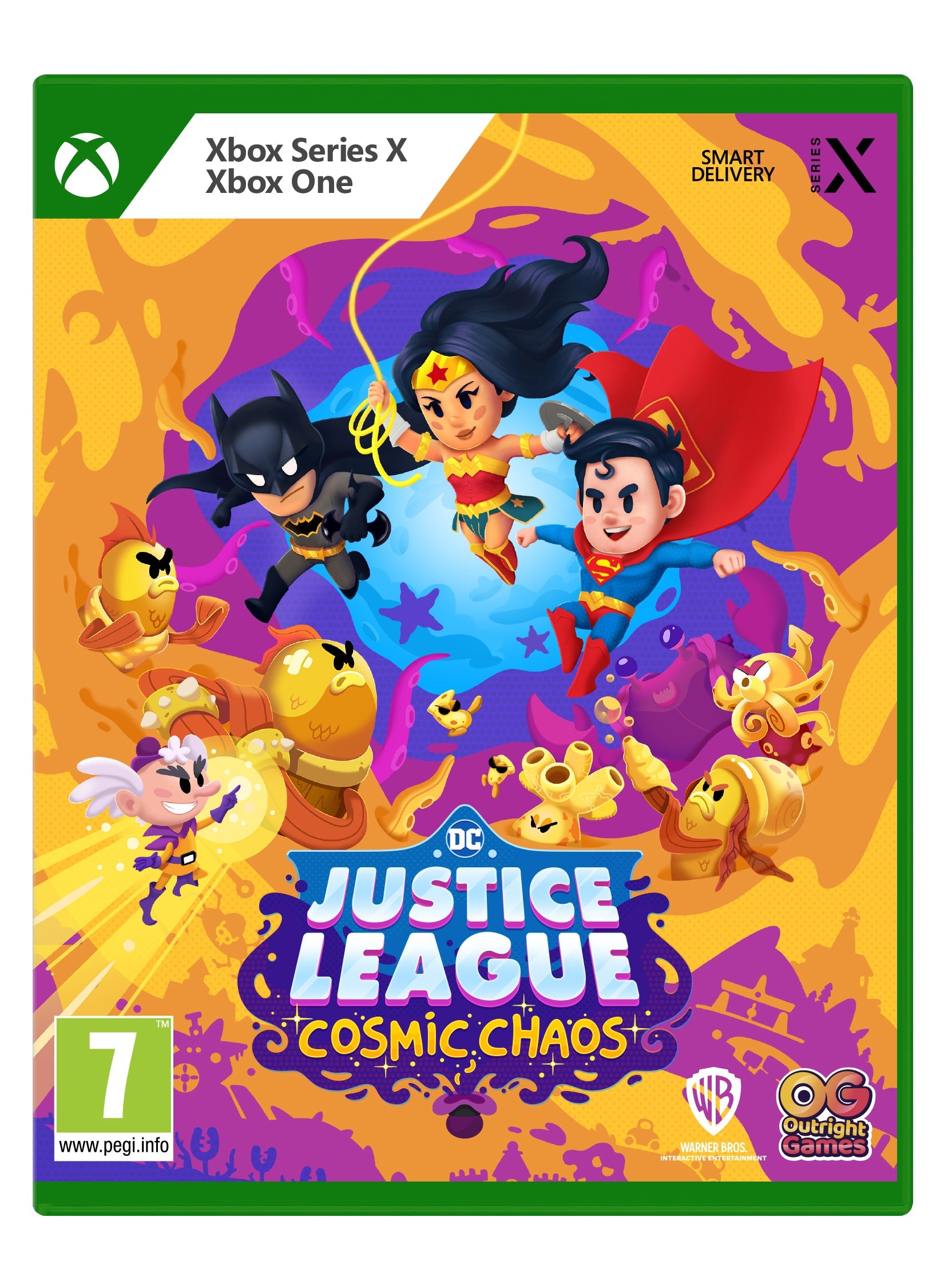 Dcâs Justice League: Cosmic Chaos - Xbox Series X Xbox Series X Spil - Geekd.dk