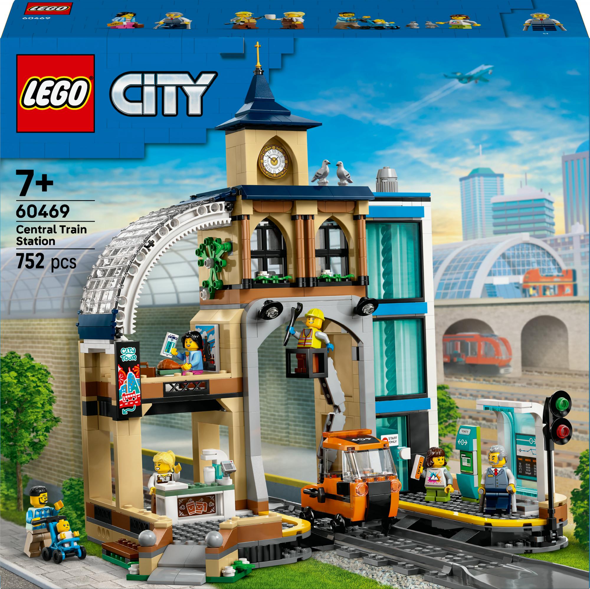 Lego 60469 City Central Station - Geekd.dk