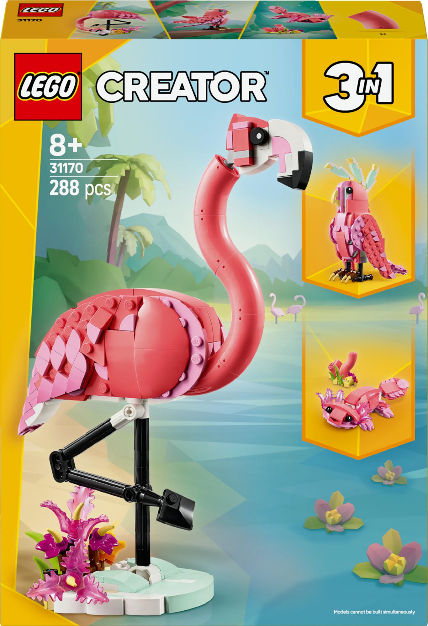 Lego 31170 Creator 3-in-1 Pink Flamingo - Geekd.dk