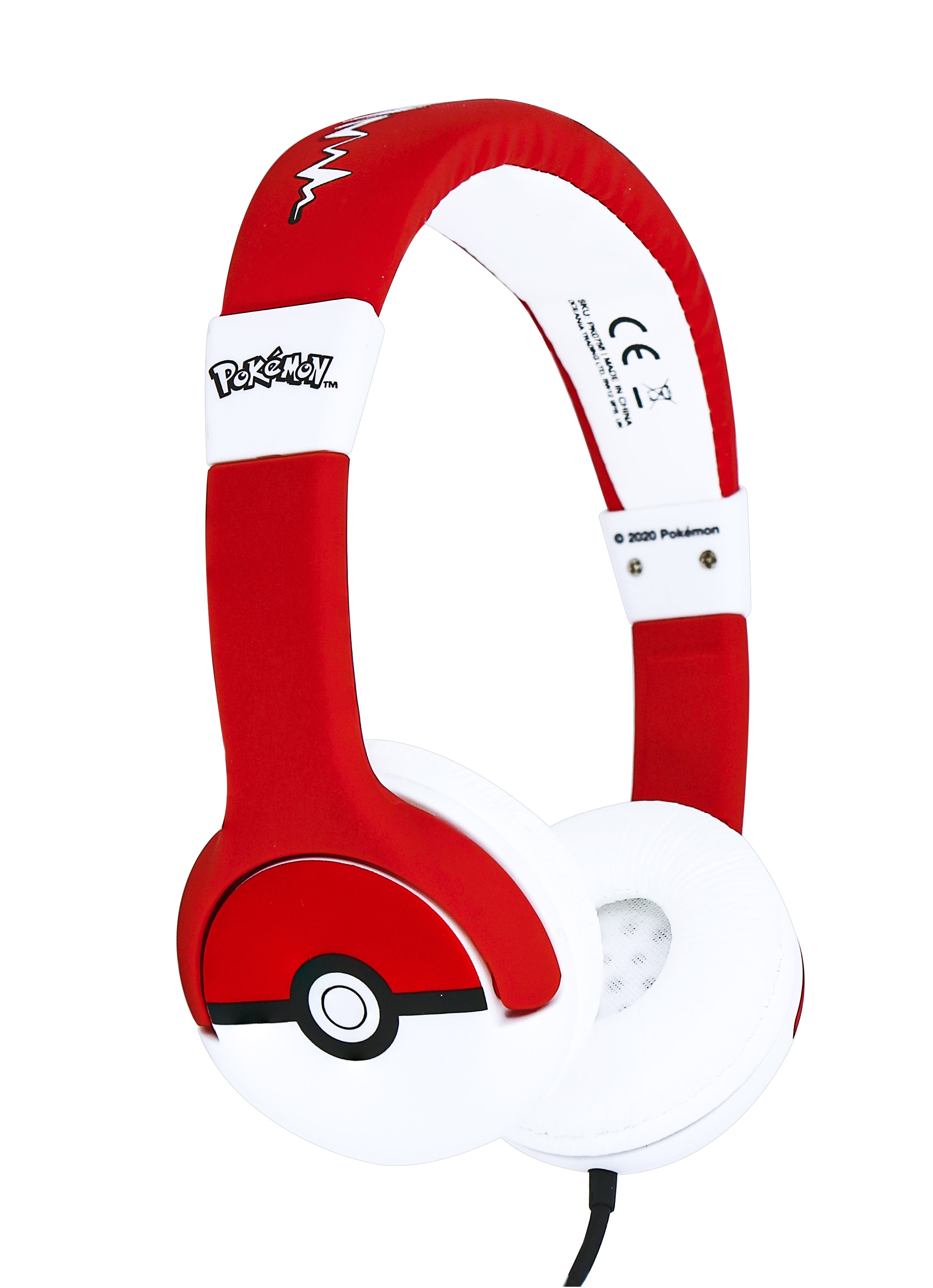 Otl - Junior Headphones - Pokemon Pokeball (856542) Headset - Geekd.dk