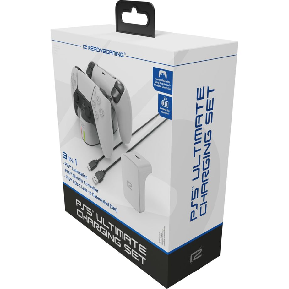 Ready2gaming Ps5 Ultimativt Opladningssæt Charging Dock - Geekd.dk