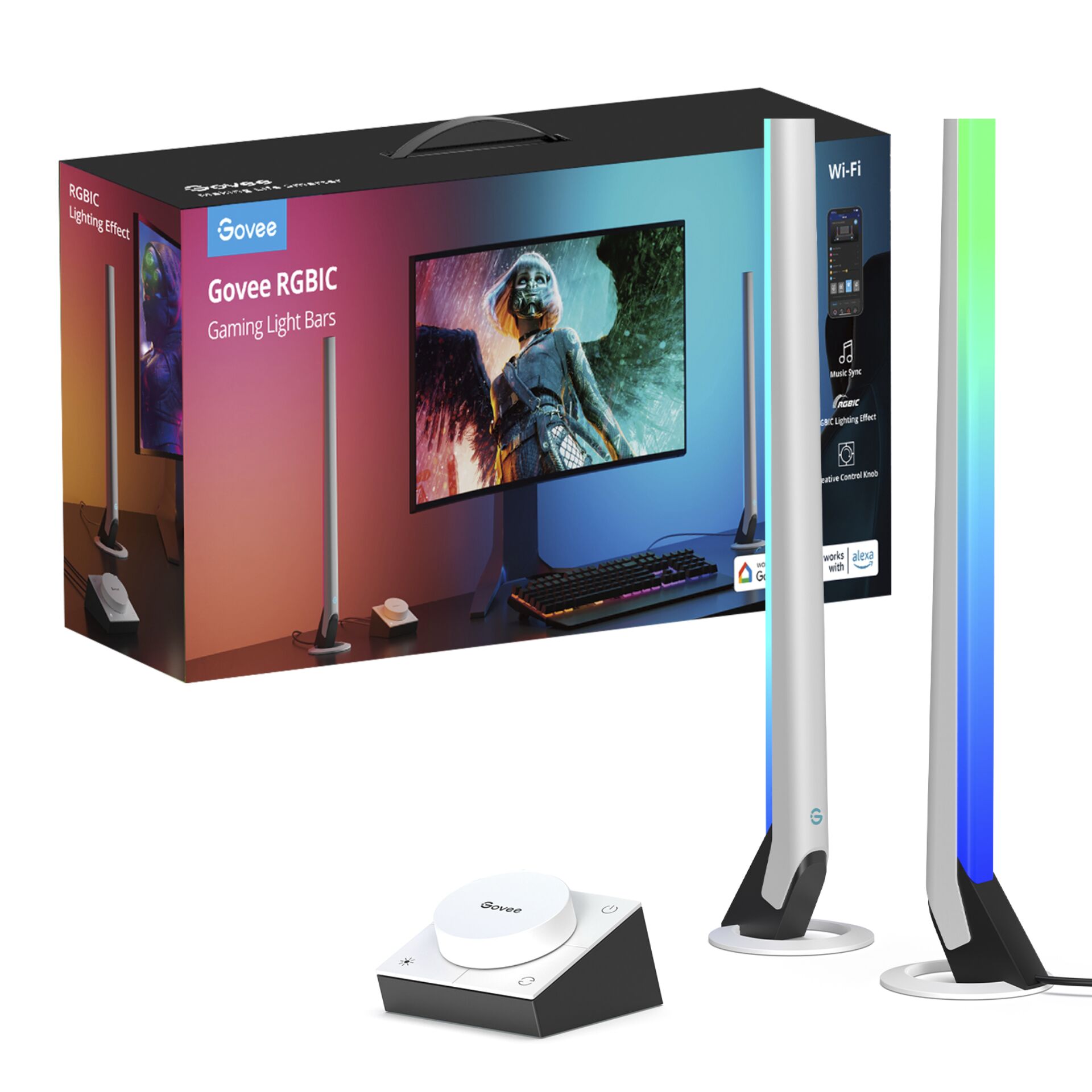Govee Gaming Smart Light Bars Led Lys - Geekd.dk