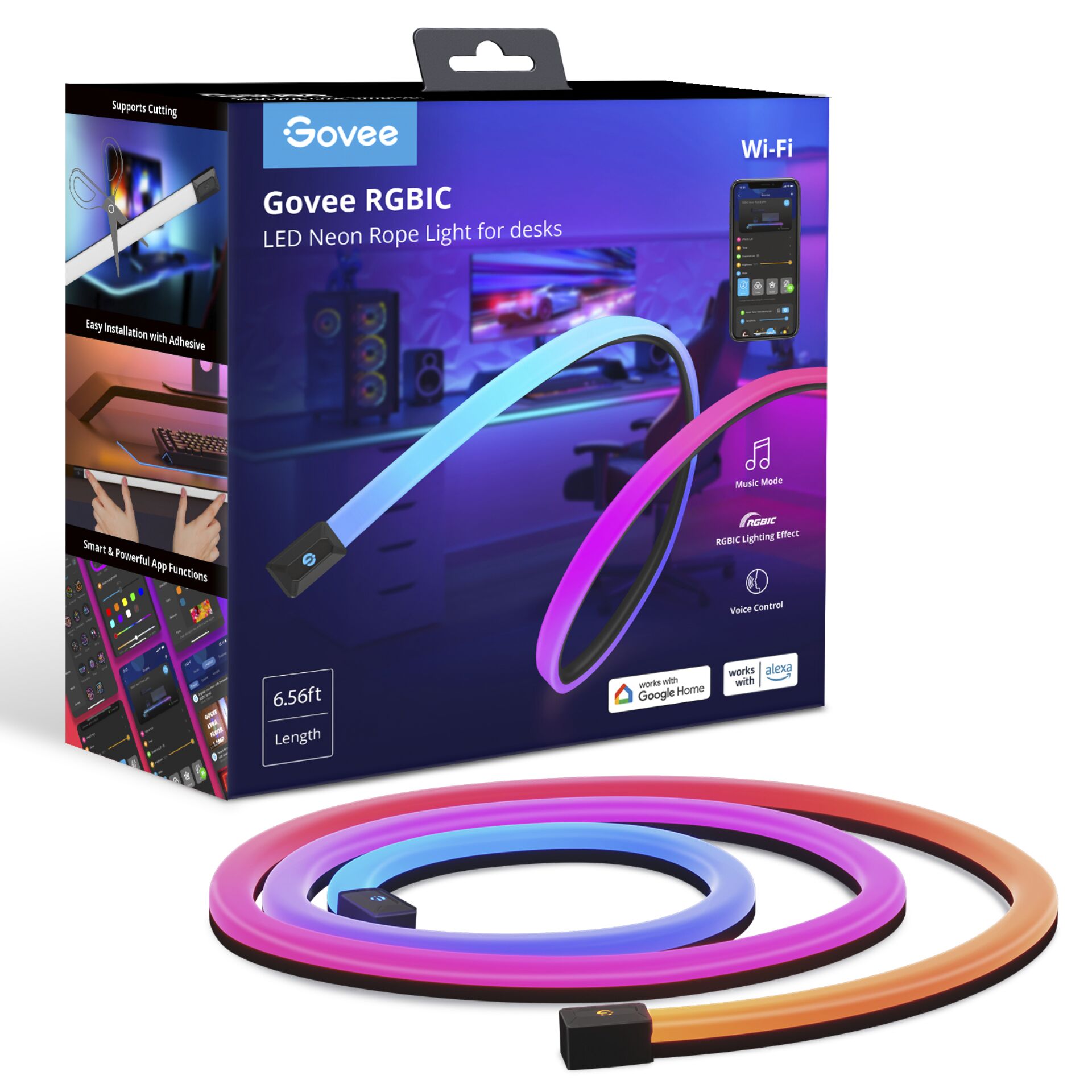 Govee Neon Gaming Bord Lys Led Lys - Geekd.dk