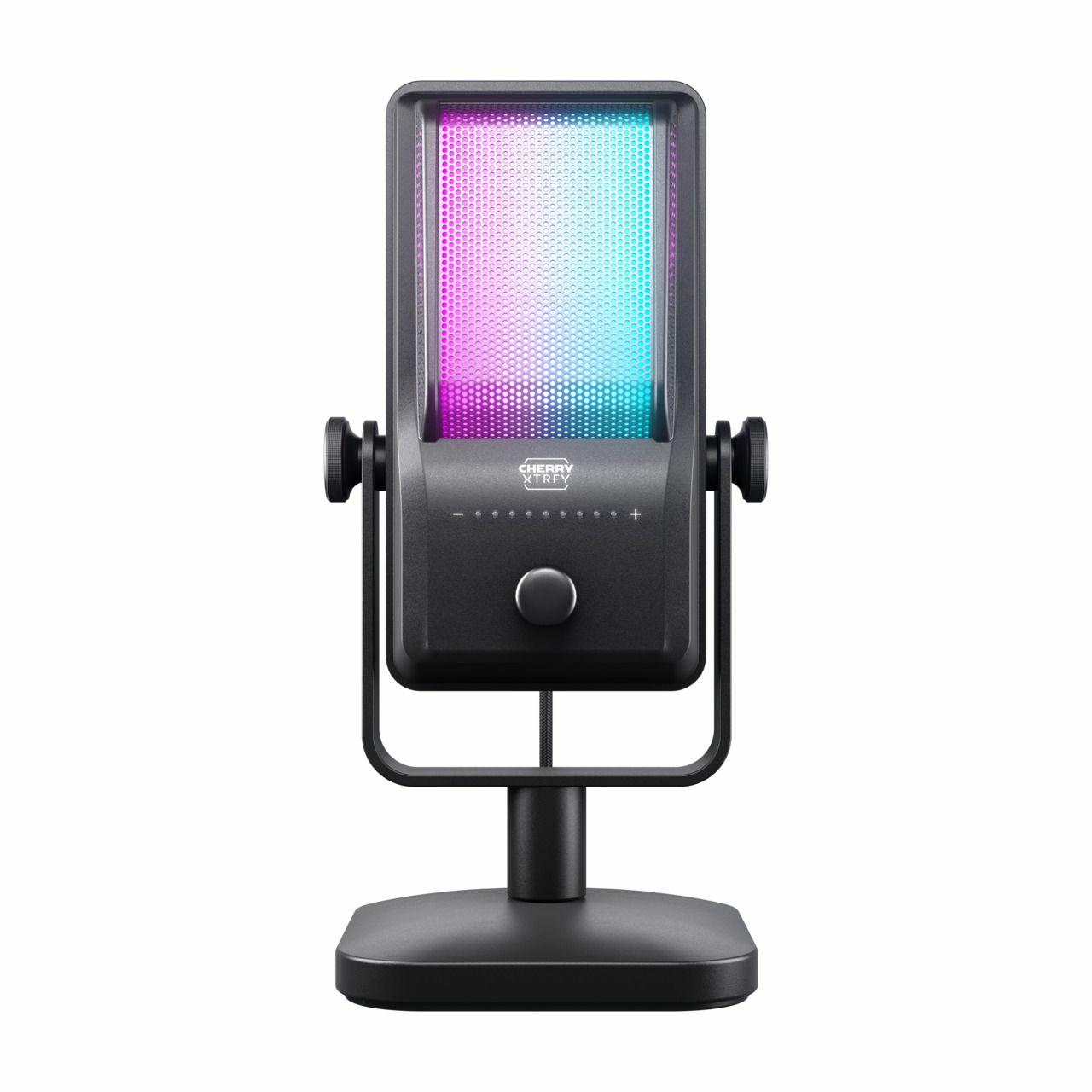 Cherry Xtrfy Ngale R, Premium Usb Mic, Rgb, Sort Mikrofon - Geekd.dk