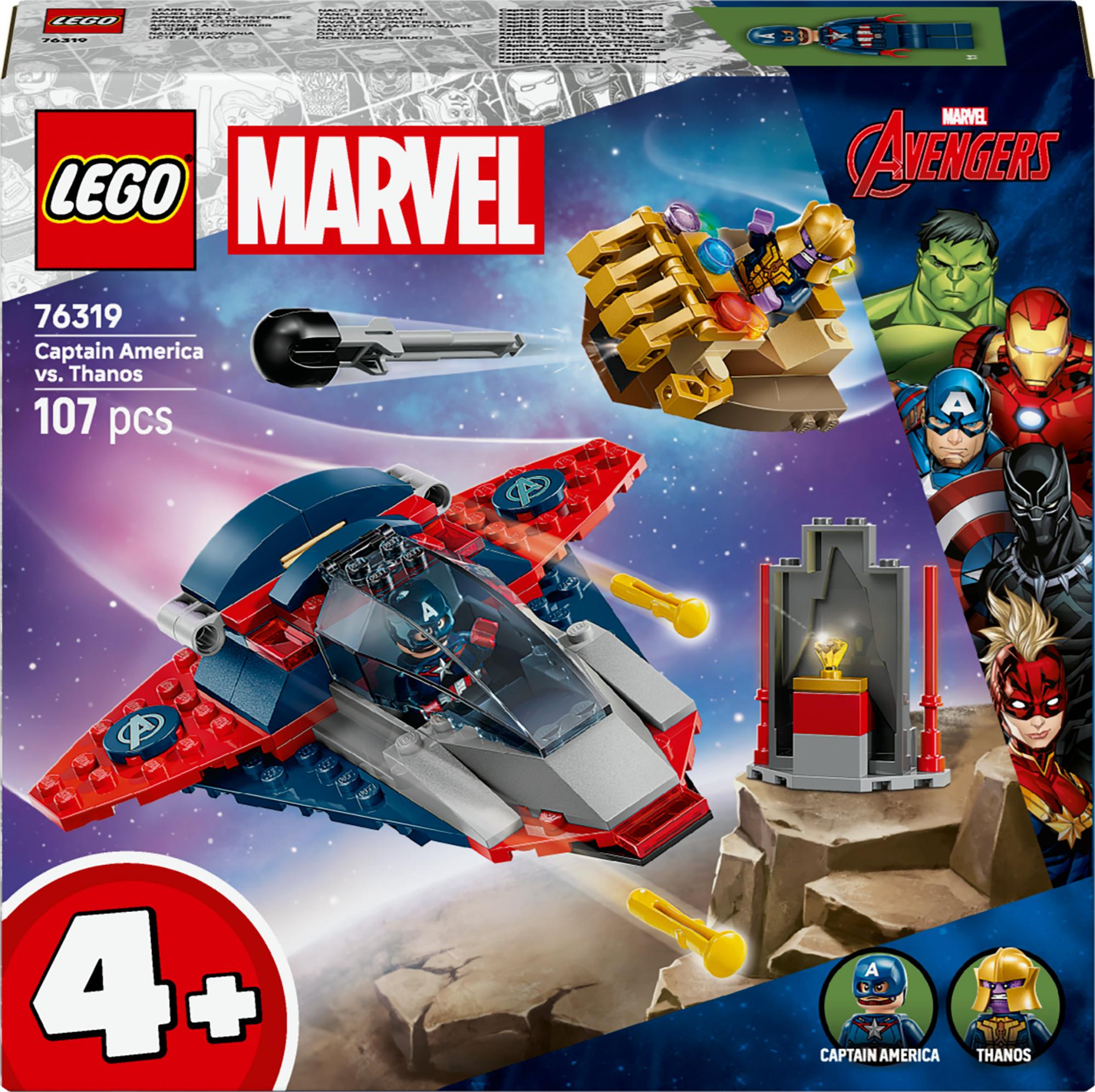Lego - Super Heroes - Captain America Vs. Thanos (76319) - Geekd.dk
