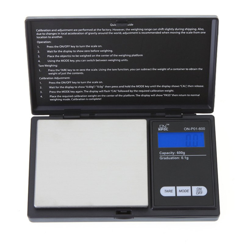 Digitalvægt 600g X 0,1g