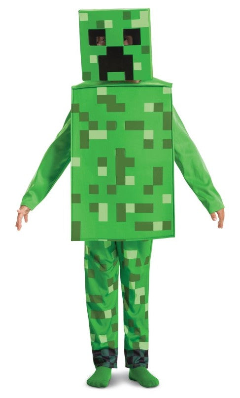 Disguise  -  Minecraft Kostume  -  Creeper (128 Cm) - Geekd.dk
