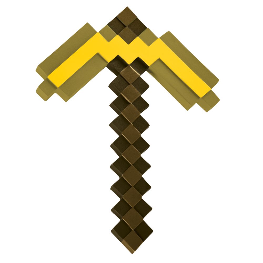 Disguise - Minecraft Gold Pickaxe (112299) Legetøjsvåben - Geekd.dk