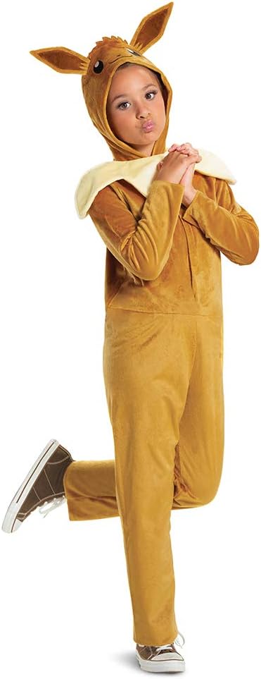 Pokemon Jump Suit - Eevee (116 Cm) Hoodie - Geekd.dk