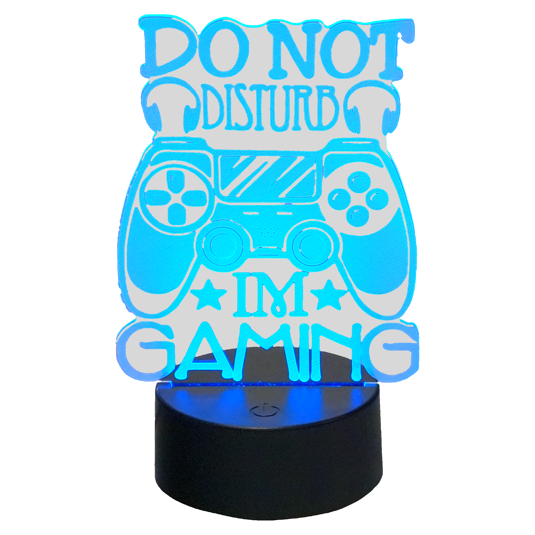 Mecharite 3d Led Lampe - Don't Disturb - Geekd.dk