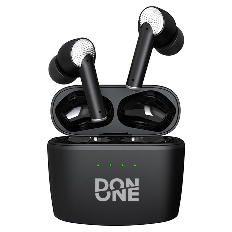 Don One - Twsa130 Black - True Trådløs Earbuds Anc Enc Headset - Geekd.dk