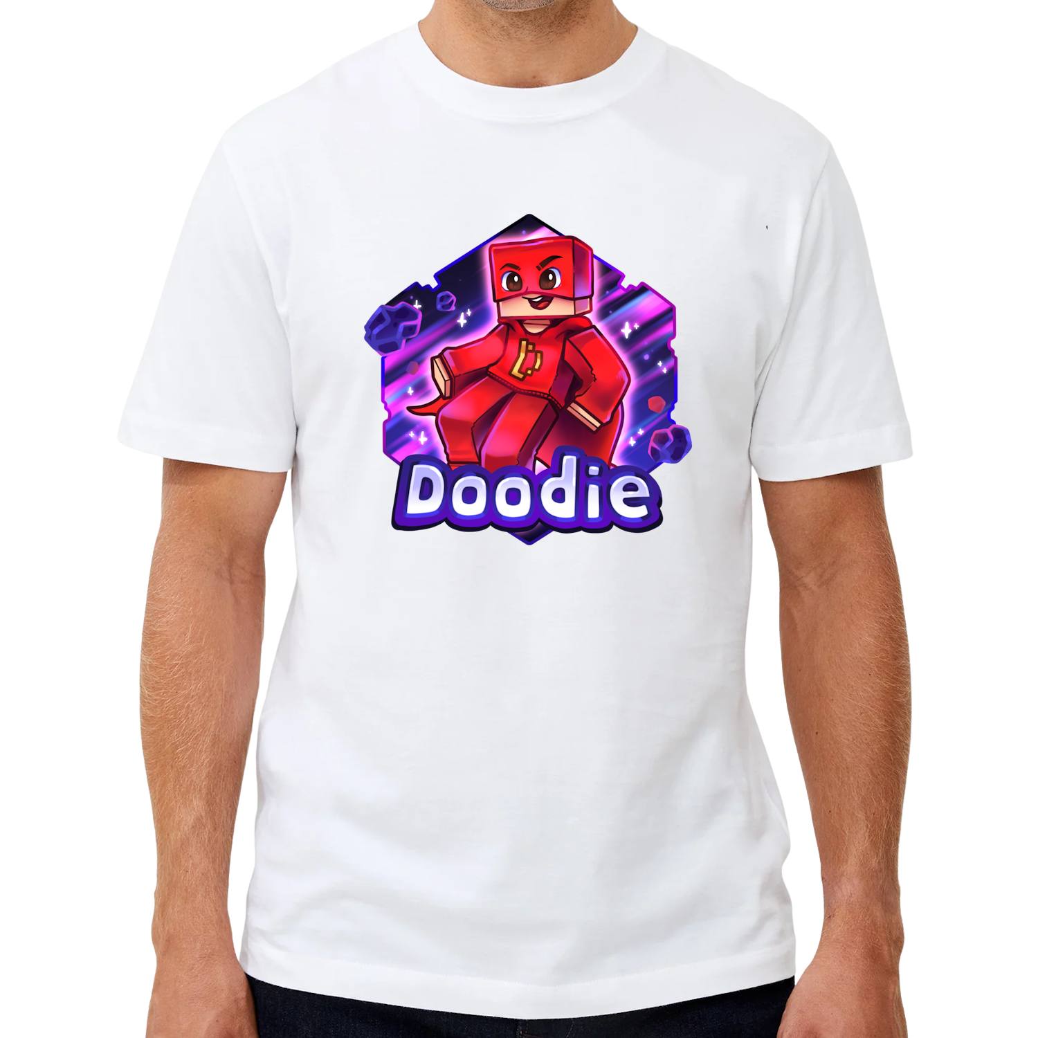 Doodie Tee - Hvid T-shirt - Geekd.dk