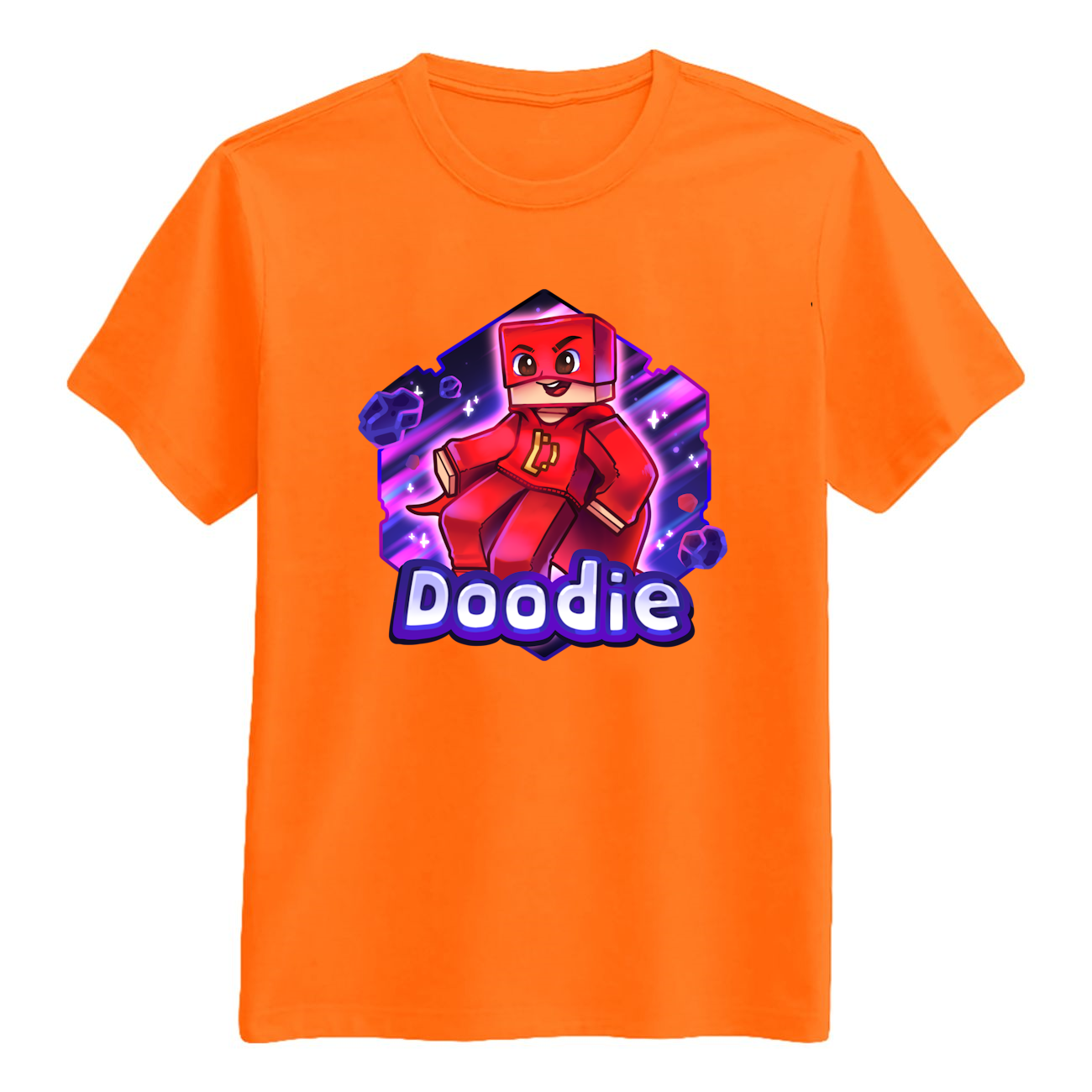 Doodie Tee - Orange T-shirt - Geekd.dk