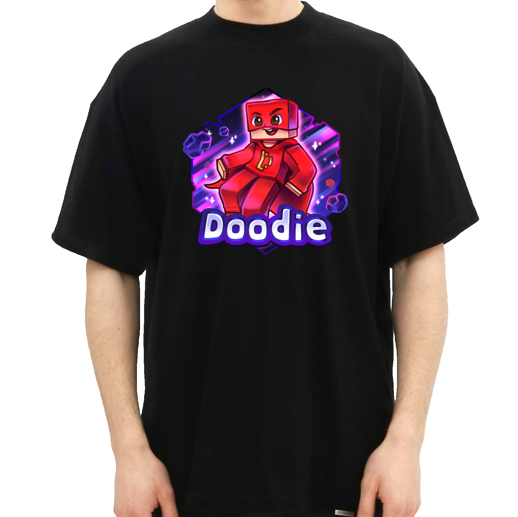 Doodie Tee - Sort T-shirt - Geekd.dk