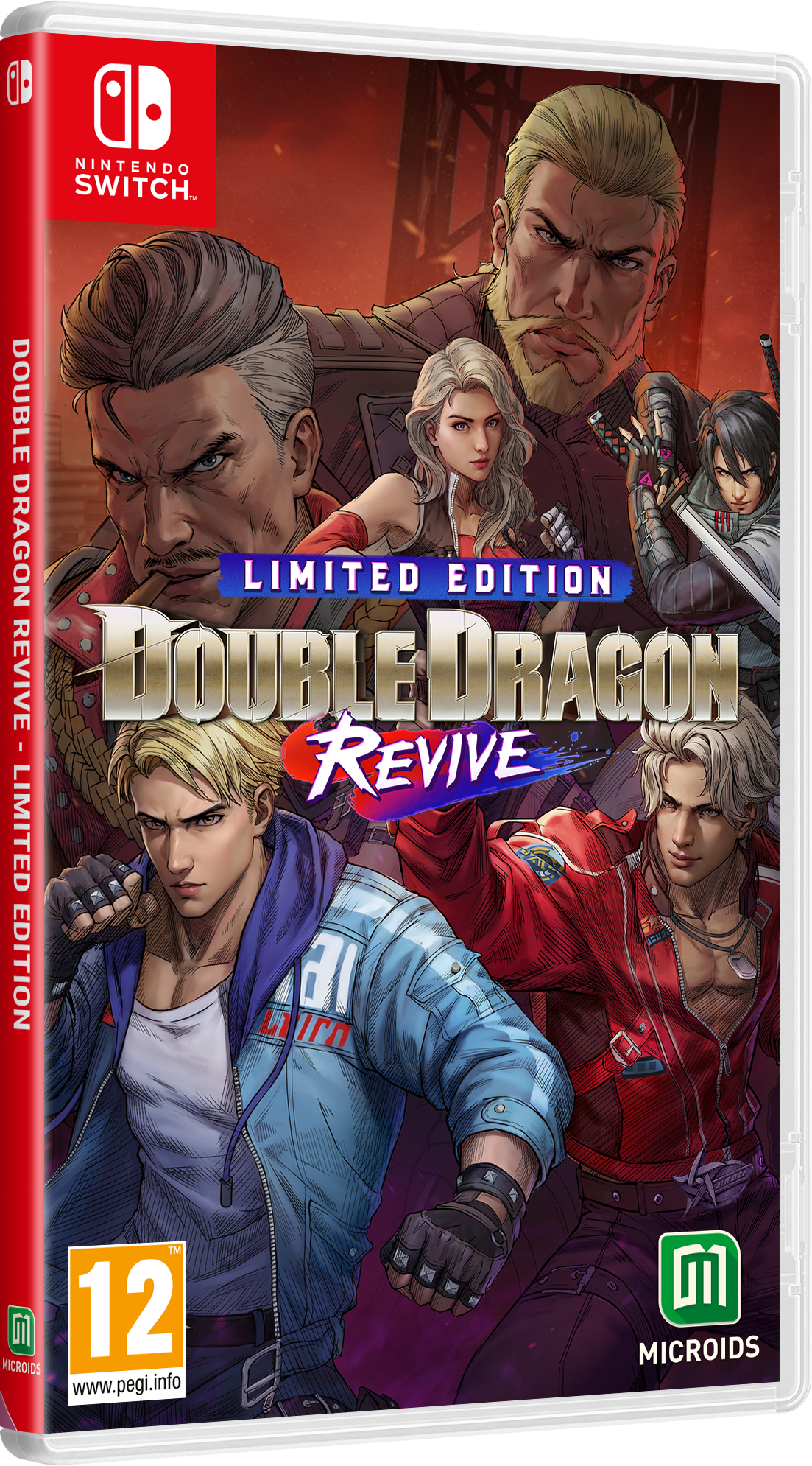 Double Dragon: Revive (day 1 Edition) Nintendo Switch Spil - Geekd.dk