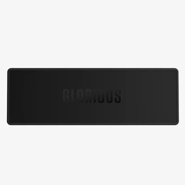 Glorious Keyboard Måtte 100% - Stitched - Sort Tastatur Tilbehør - Geekd.dk