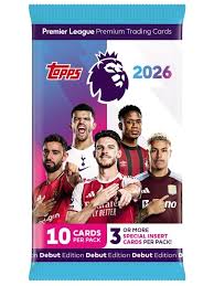 Topps Premier League 2025/26 Booster Pack Toys - Trading Card - Geekd.dk