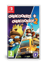 Overcooked! + Overcooked! 2  -  Nintendo Switch Nintendo Switch Spil - Geekd.dk