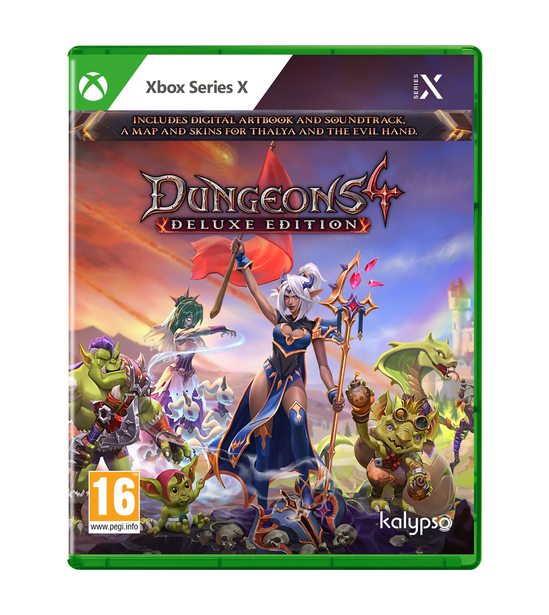 Dungeons 4 (deluxe Edition) - Xbox Series X Xbox Series X Spil - Geekd.dk