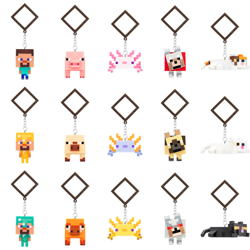 Minecraft - Reveals Backpack Buddies Cdu 24pcs Legetøj - Geekd.dk