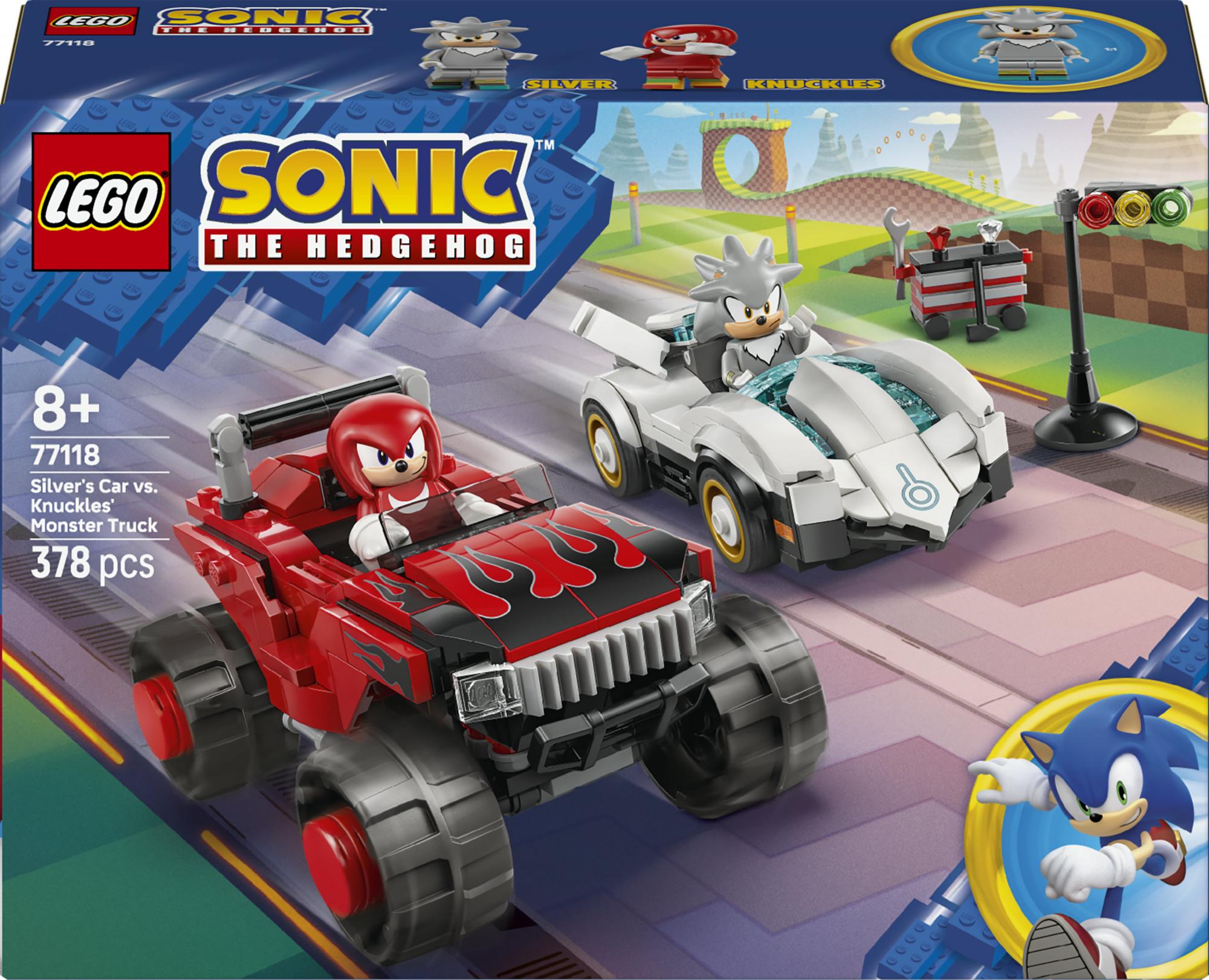 Legoâ® Sonic The Hedgehogâ¢ - Silvers Bil Mod Knucklesâ Monstertruck - Geekd.dk