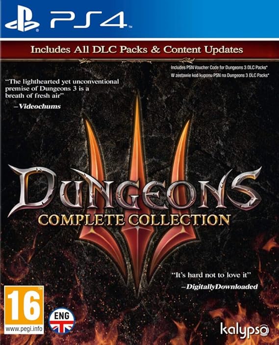 Kalypso Dungeons 3 - Complete Collection - Playstation 4 Ps4 Spil - Geekd.dk