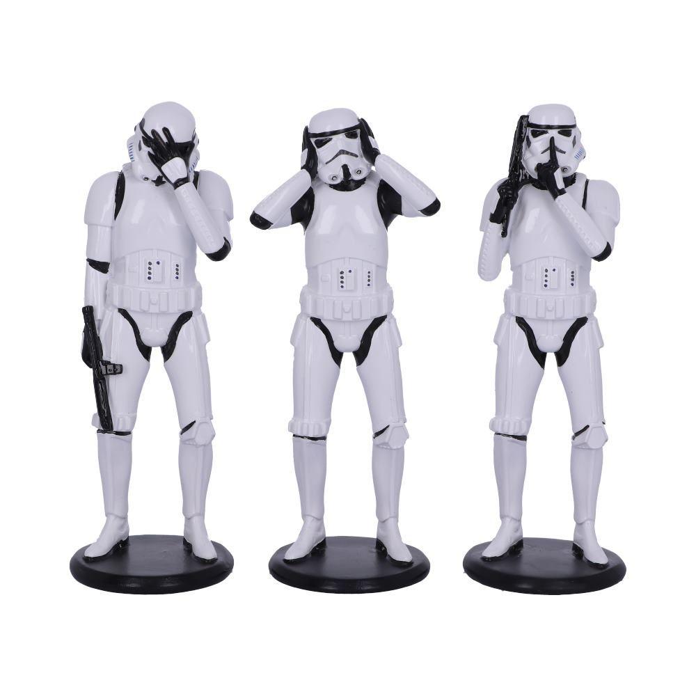 Stormtrooper  -  Three Wise (14 Cm) Figur - Geekd.dk