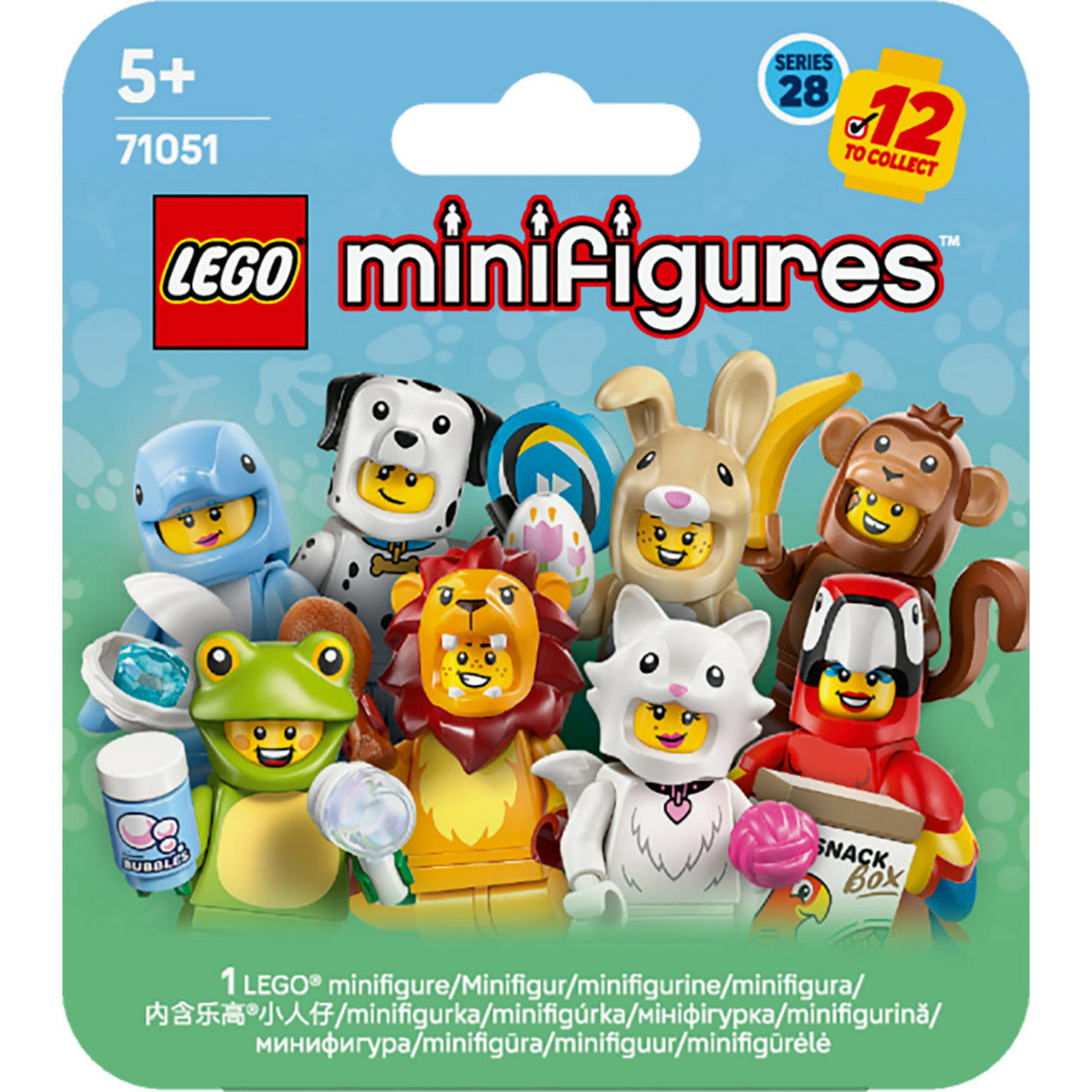 Lego Minifigures Dyr  -  Serie 28 - Geekd.dk
