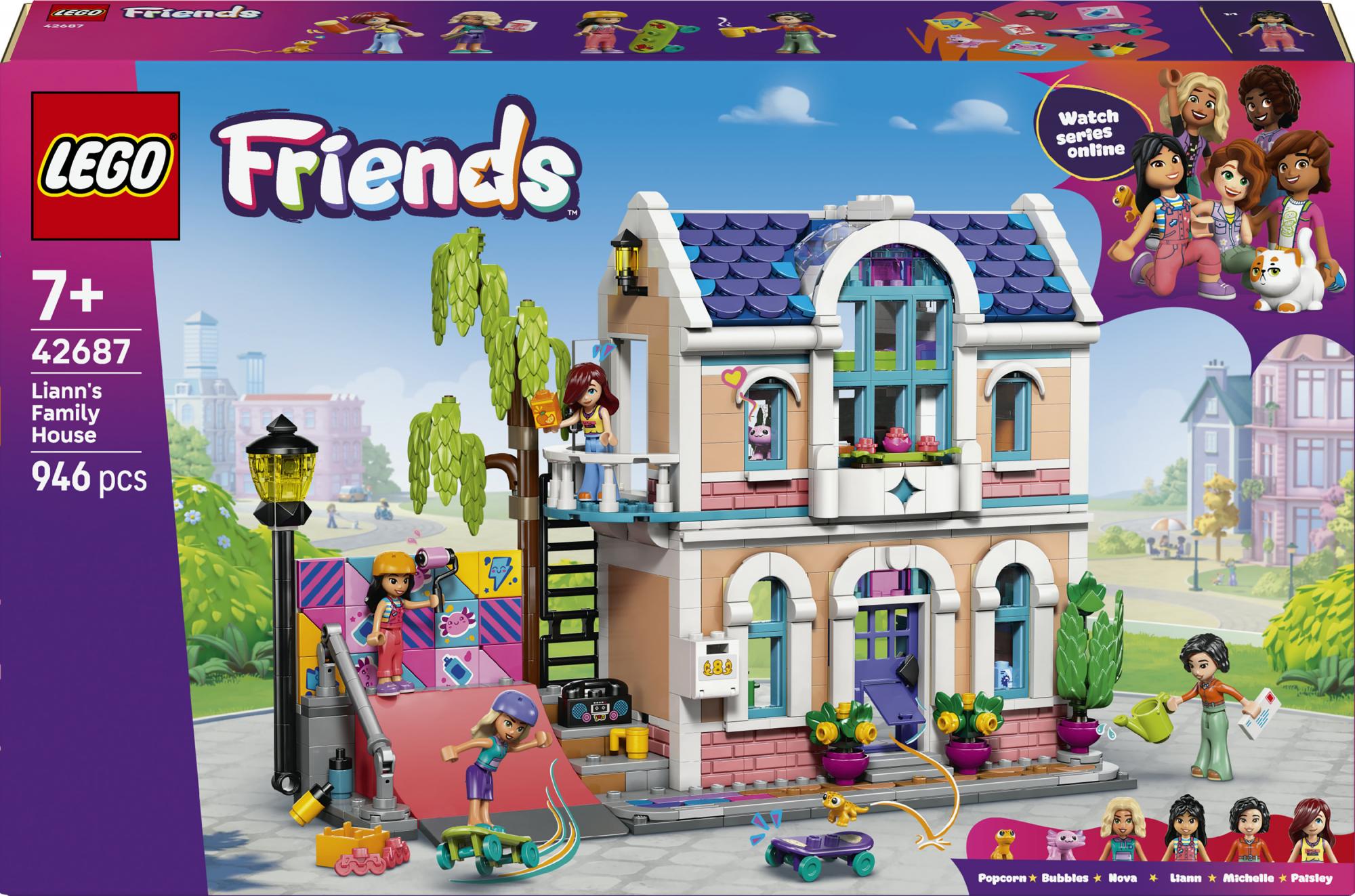 Lego Friends  -  Lianns Familiehus - Geekd.dk