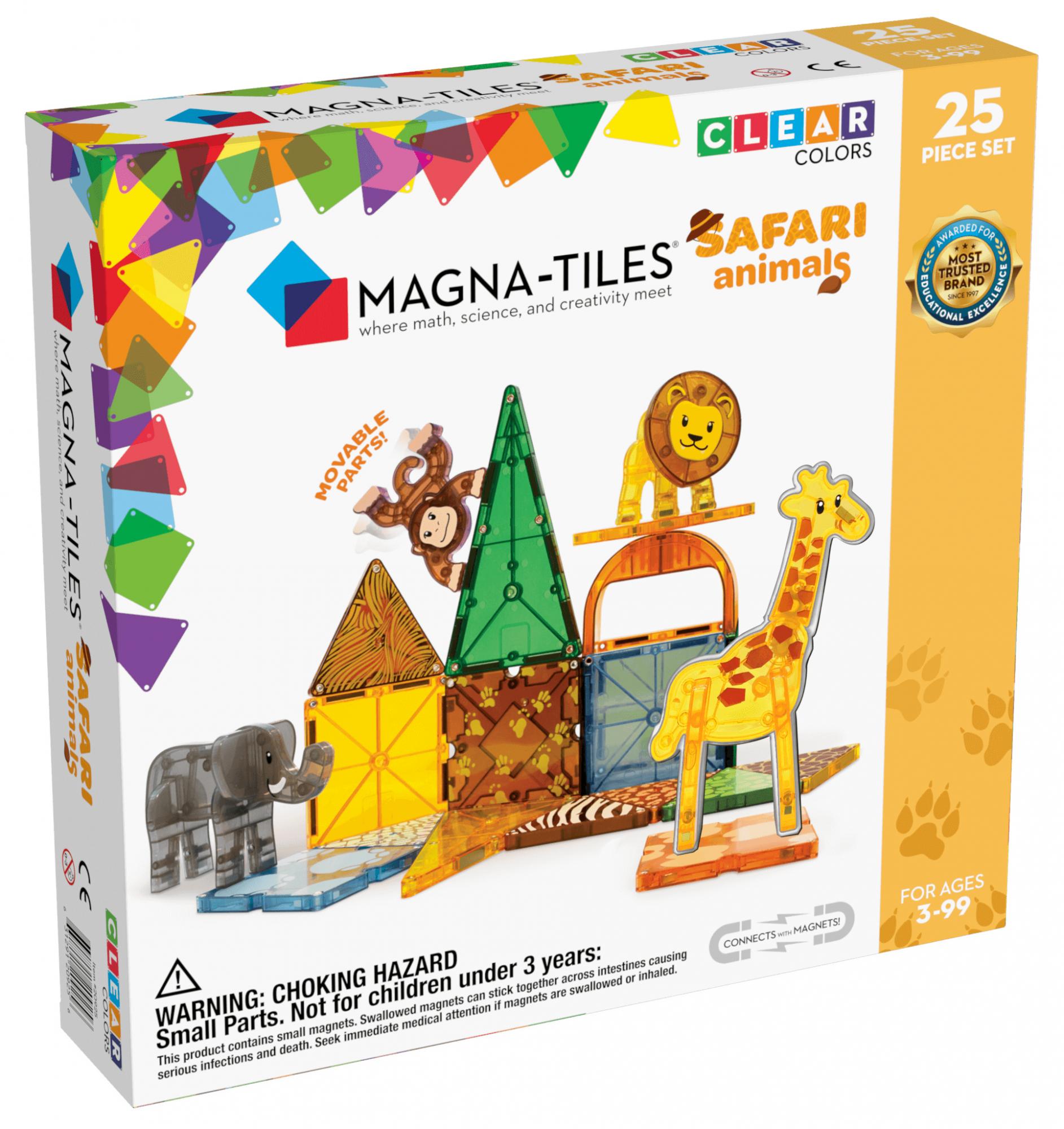 Magna-tiles Safari  -  Magnetisk Byggesæt - Geekd.dk