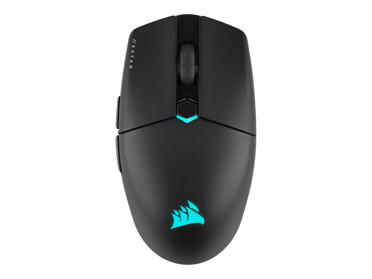 Corsair Gaming Katar Elite Optisk Trådløs Kabling Sort Mus - Geekd.dk