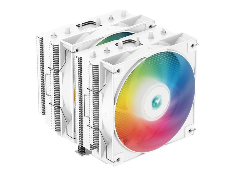 Deepcool Ag620 Wh Argb Cpu Køler 1-pack Hvid 120 Mm - Geekd.dk