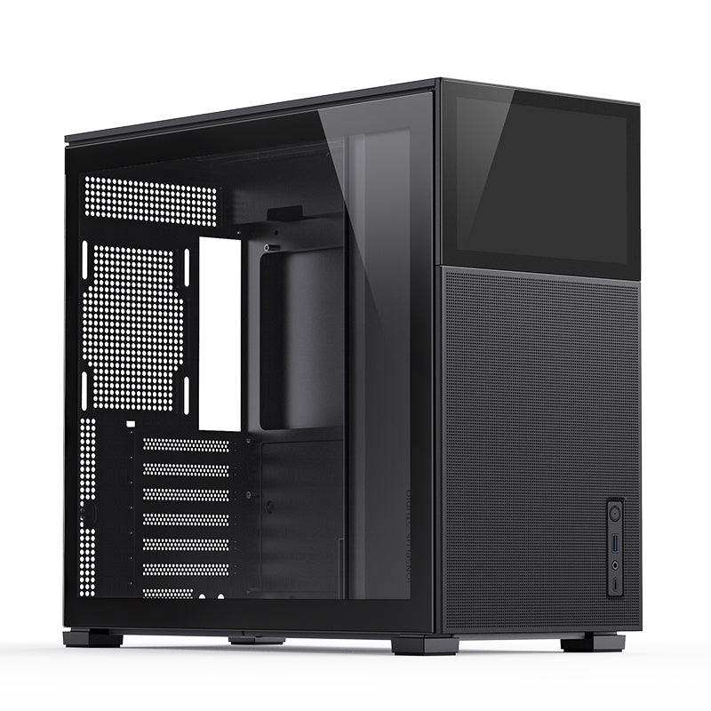 Jonsbo D41 Mesh Screen Atx Case, Tempered Glass - Black Kabinet - Geekd.dk