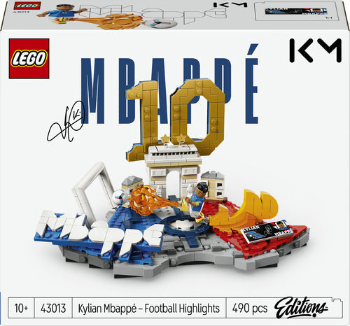 Lego Kylian Mbappé  -  Fodboldhøjdepunkter - Geekd.dk
