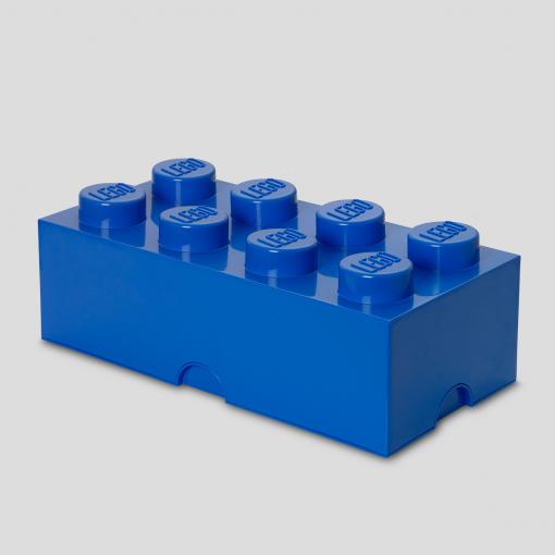 Room Copenhagen Lego Storage Brick 8 Blue - Rc40041731 Opbevaringskasse - Geekd.dk