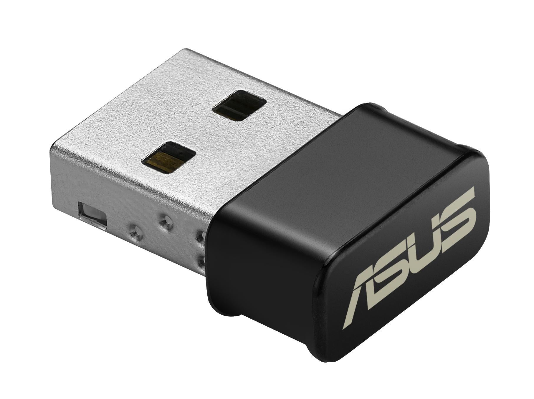 Asus Usb-ac53 Nano Wireless Ac1200 Usb 3.0 Adapter 802.11 A/b/g/n/ac 400/867mbps Trådløs Adapter - Geekd.dk